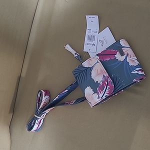 ROXY Ocean  Child  Wallet Crossbady Printed Faux Leather Fabric